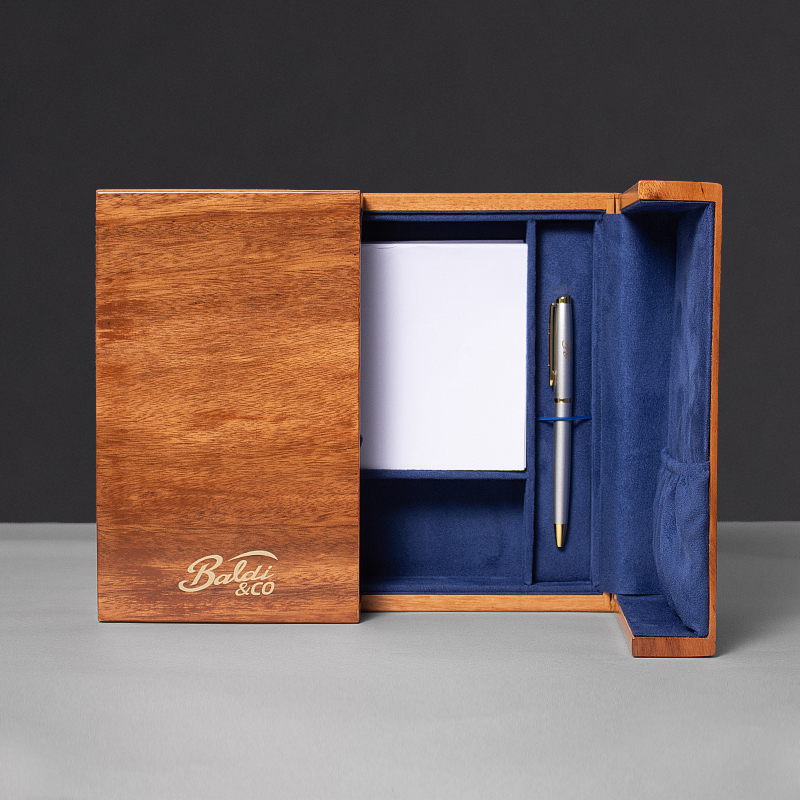 Caixa-presente Baldi&Co para Gestores — versátil e sofisticada